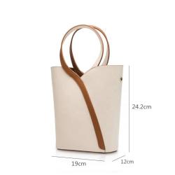 Private Label Elegant Vegan Leather Drawstring Womens Bucket Bags High Quality Crossbody Bag Female Chic Custom Ladies Hand Bags