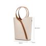 Private Label Elegant Vegan Leather Drawstring Womens Bucket Bags High Quality Crossbody Bag Female Chic Custom Ladies Hand Bags