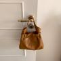 Ladies 2023 Summer New Dumplings Hand Bags Hand Crossbody Shoulder Bag Soft PU Pleated Multi-color Mini Bags Women Handbags