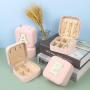 SN055 Travel Jewelry Case for Women Fashion Jewelry Case Organizer Mini Jewelry Travel Case for Girls Necklace Ring Earrings Box
