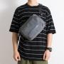 simple shoulder Oxford cloth bag men's casual horizontal crossbody bag waterproof trendy camera business messenger chest bag