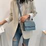Fashion Messenger Bags Designer Handbag Wholesale Blue Leather Messenger Bag Designer Women Bags Bolsas Para Mujer