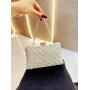 New arrival rhinestone purse bride wedding party ladies handbags shiny crystal clutch diamond evening bag for woman
