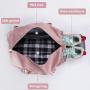 BSCI Factory Custom Large Capacity Sport Gym Yoga Bags for Womens Designer Waterproof Foldable Travel Bag