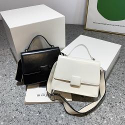 Fashionable and Simple Handbag Women's 2022 Autumn and Winter New Vintage One Shoulder Crossbody Bag Korean Flap Small Square Ba
