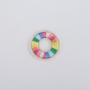 Fashion Cute Self-adhesive Varsity Alphabet Sew On Chenille Repair Embroidery Letter Patch Rainbow Letter Patches Custom Patches