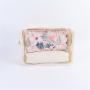 Keymay Hot Sale RTS Stock S M L XL 7 Colors Waterproof Clear Pvc Cosmetic Bag High Quality Makeup Bag Cosmetic Travel Wash Bags