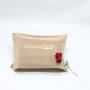 Custom Gold Logo Soft Jewelry Envelope Pouch Luxury Small Velvet Dust Gift Belt Packaging Flap Velvet Bag