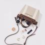 OEM ODM Fashion Canvas Tote Bag Pu Handle Designer Ladies Handbag Cotton Canvas Crossbody For Women