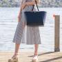 No minimum handbag set luxury 2021 large bag mini bag set custom design women luxury famous brands tote bag