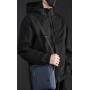 HR220 New Polyester Men's Shoulder Bag Fashion Casual Handheld Crossbody Bag Outdoor Sports Vertical Square Style Boy's Bag