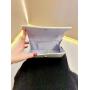 NEW trendy ladies party rhinestone clutch bag purses women's dress golden clutch bag evening bags metal dinner clutch handbags