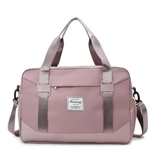 ZF264 New Leisure Travel Bag Outdoor Sports Large Capacity Shoulder Bag Fashion Fitness Bag Oxford Cloth Wear-resistant
