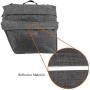 Tool Cargo Riding Bike Side Packing Rear Tail Pannier Transport Shopping Carrying Motorcycle Double Back Bag