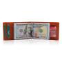 Custom Men Rfid Blocking Money Clip Wallet PU Leather Money Clips Wallet For Men