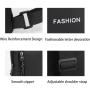 ZF200 Slanting Cross-body Bag Men Nylon Shoulder Chest Bag Mini Simple Waterproof Wear-resistant Fashion Business Travel Bag