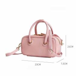 2024 New Style Fashion Vegan Leather Cross Body Bag Ladies Shoulder Bag Customize Logo Handbags