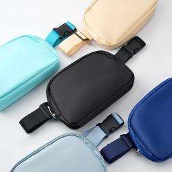 Customize Everywhere Fabric Fanny Pack Chest Bag For Men Women Waist Belt Bags