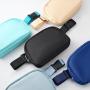 Customize Everywhere Fabric Fanny Pack Chest Bag For Men Women Waist Belt Bags