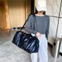 Lightweight fitness sports gym bag shoulder bag women men unisex travel duffel tote bag