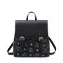 2024 Women's Fashion Small Backpack and Shoulder Bag Printed Contrast Color Bag Lady Style Wholesale