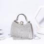 Ladies Pearl Dinner Bag rhinestone tassel Handbag Bling Bling Party Bag Ladies Clutch Evening Bags With Handle 2024
