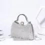 Ladies Pearl Dinner Bag rhinestone tassel Handbag Bling Bling Party Bag Ladies Clutch Evening Bags With Handle 2024