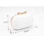 Wholesale ladies elegant shoulder bag crossbody party purse fashion pu evening bag leather clutch bag for woman