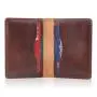 RFID blocking leather card holder bifold wallet credit card holder genuine leather bifold card holder for men