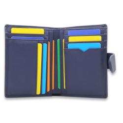 Wholesale designer leather wallet RFID Blocking with credit card holders for men