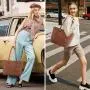 LOVEVOOK Factory wholesale 3 in 1 classic handbag set crossbody shoulder bags for women  custom logo purses and handbags 2024