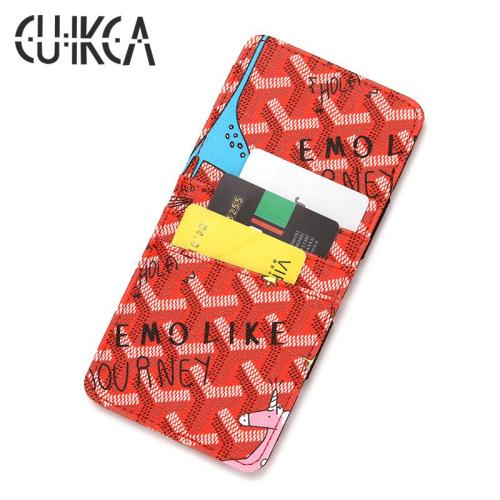 CUIKCA Hot Selling Long Magic Wallet Korean Magic Money Clip Cartoon Card Holder HF908 Credit Card Holder
