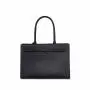 2024 Hot Selling Custom Private Luxury Brand Brown PU Leather Women Hand Bag Buckle Belt Fashion Handbag Tote Bag