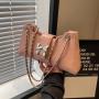 2024 new minimalist solid color crossbody single
