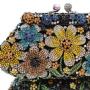 2024 Mermaid women butterfly sequin rhinestone party clutch bag woman luxury wedding evening bag
