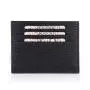 ODM Dompet Newest Design Genuine Leather Card Case Smart Wallet With Leather Lace In Real Unisex Slim Credit Card Holders