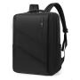 2024 New Business Laptop Case USB Charging Men's Backpack Business High end Solid Color Backpack