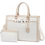 LOVEVOOK OEM Leather business work computer briefcase ladies office hand bag purse15.6 inches quality laptop handbags for women