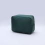Keymay New Design Pre-sale Royal Blue Classical Green Brown Small Large Capacity Nylon Cosmetic Bag  Makeup Bag Cosmetic Pouch