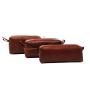 Customized Design Personalized Travel Wash Bag Dopp Kit Men's Shaving Bag Leather Toiletry Bags