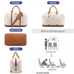 LOVEVOOK 2022 large handbags for women lifestyles bag floral over night duffle bag custom logo gym weekend Luggage travel bags