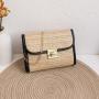 CCF662 Women's Bags One Shoulder Bag Summer Straw Weaving Beach Bag For Women Handmade Fashion Women Casual Crossbody Handbag