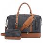 2022 new arrival LOVEVOOK ladies Luggage bags l2pcs weekender bag waterproof travel makeup and toiletry women travel bag