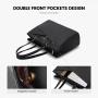 Fashion carry on Elegant Ladies Laptop Tote Bag Waterproof Leather Computer Bags Women Business Office Work Bag Briefcase
