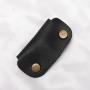 Wholesale Genuine Leather Cord Keeper Fashion Travel Universal Date Cable Wrapper Winder Reusable Earphone Organizer