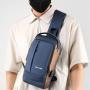ZX066 Outdoor Cross-body Men Chest Bags Nylon Crossbody Bags Small Casual Personality Messenger Shoulder Bag For Men
