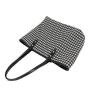 Black Birds Pattern Tote Handbags for Women Shopping Purses Hand Bags with a Small Interior Bag 2024 Ladies High-capacity Simple