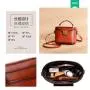 2019 New Messenger Bag Female Cowhide Casual Retro Handbag Fashion Wild Bucket Bag