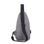 ZX033 Anti-Theft Waterproof Sling Shoulder Bags Outdoor Sports Chest Bag Travel Hiking Men Crossbody Chest Bags for Running