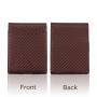 Custom Minimalist Front Pocket Money Clip Wallet Slim Bi-fold Carbon Fiber Mens Wallet